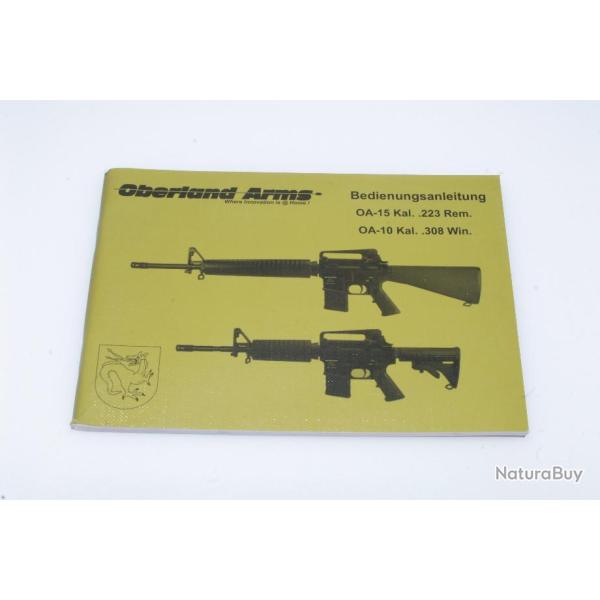 OBERLAND OA 15  OA 10: manuel