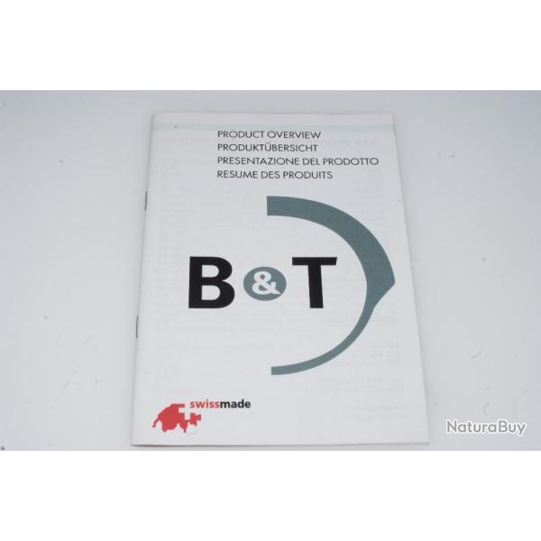 BRUGGER et THOMET: catalogue