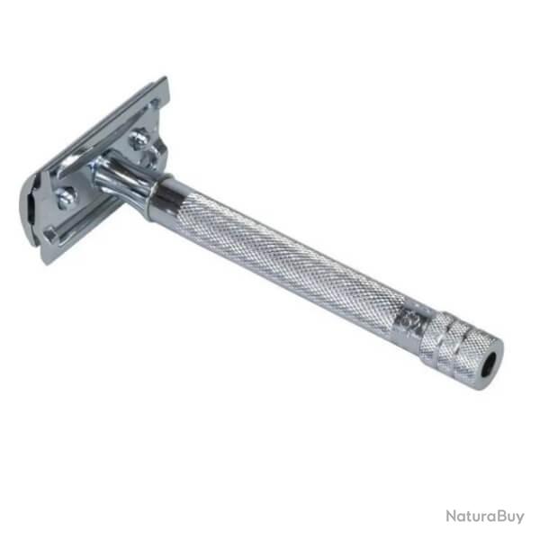 Rasoir de s�curit� Merkur long chrom� peigne ferm�