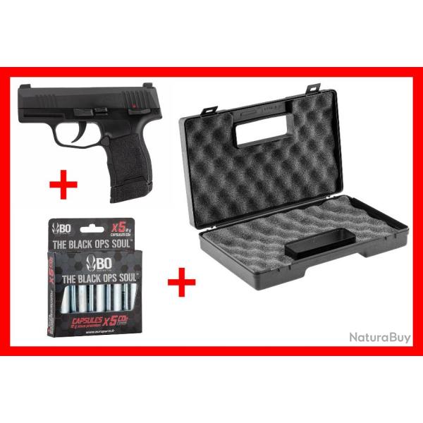 PACK GBB P365 SIG SAUER + MALLETTE + CO2