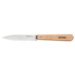 Couteau de table Opinel Crant&eacute; n&deg;113 H&ecirc;tre