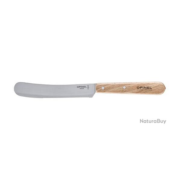 Couteau de table Opinel Couteau petit djeuner manche htre