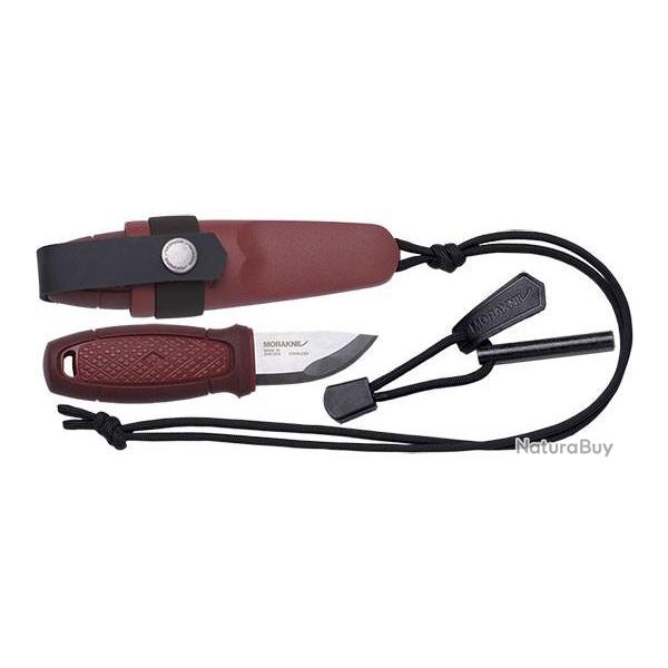 Couteau fixe Morakniv Eldris Kit manche rouge