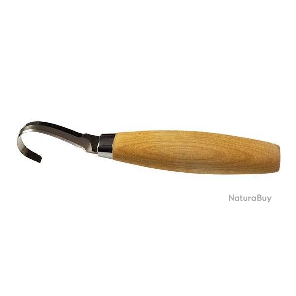 Couteau fixe Morakniv Carving Hook 164 emouture � gauche