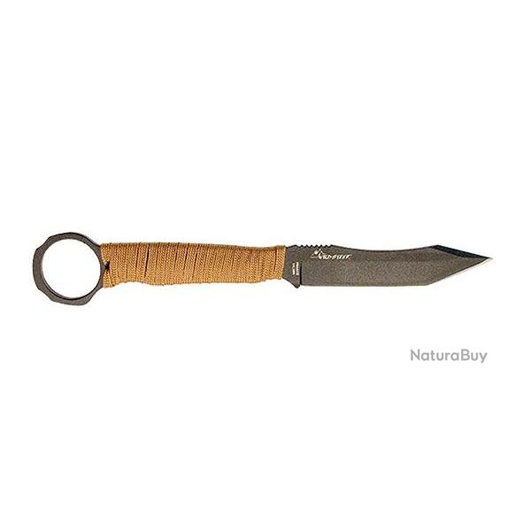 Couteau fixe Wildsteer Scorpion manche desert