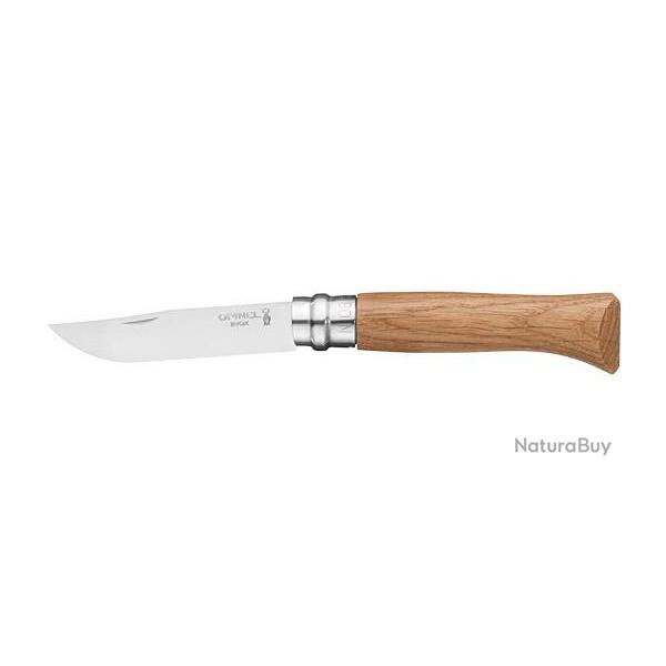 Couteau pliant Opinel Tradition Lx Inox N�08 Ch�ne