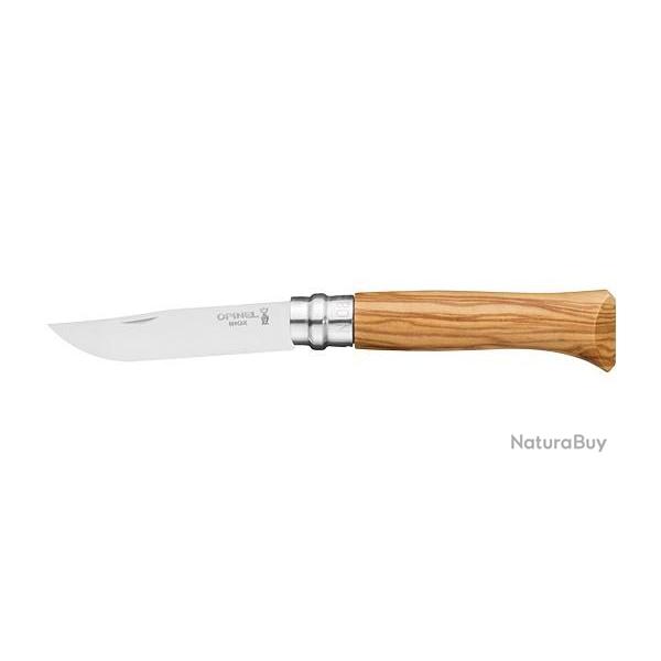 Couteau pliant Opinel Tradition Lx Inox N�08 Olivier