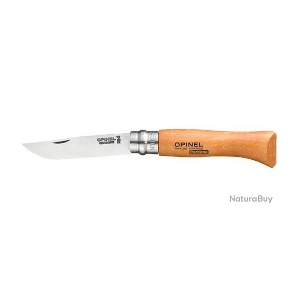 Couteau pliant Opinel Tradition Carbone n�08