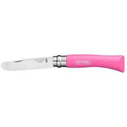 Couteau pliant Opinel Mon Premier Opinel N&deg;07 Inox Fuchsia (6Pcs)