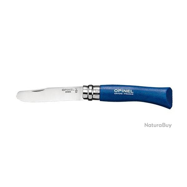 Couteau pliant Opinel Mon Premier Opinel N�07 Inox Bleu (6Pcs)