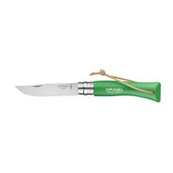 Couteau pliant Opinel Baroudeur N&deg;07 Inox Vert prairie