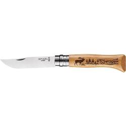 Couteau pliant Opinel N&deg;8 Animalia Cerf