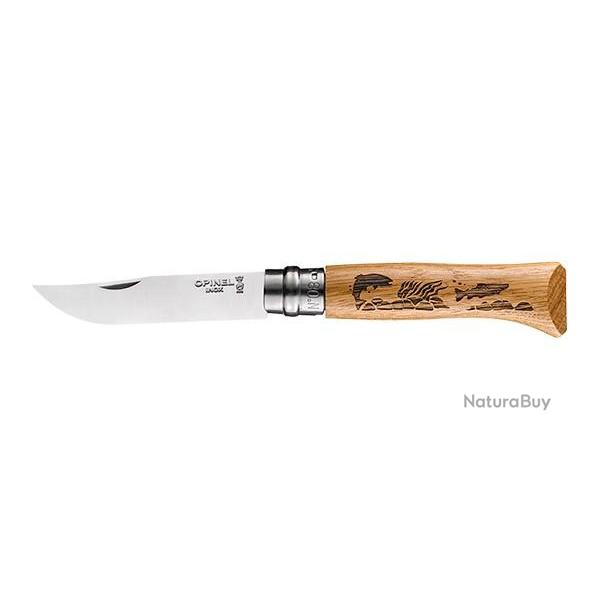 Couteau pliant Opinel N�8 Animalia Poisson