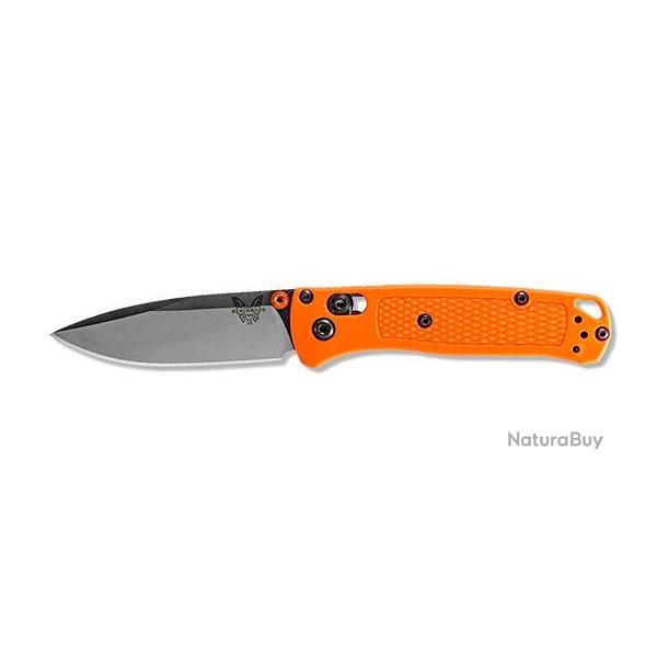 Couteau pliant Benchmade Mini Bugout lame Blanche