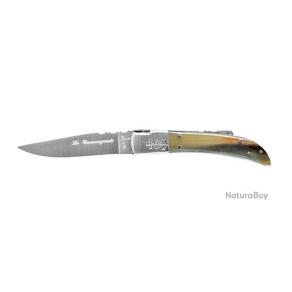 Couteau pliant Camarguais Camarguais N�10 Trident soud� manche en Corne