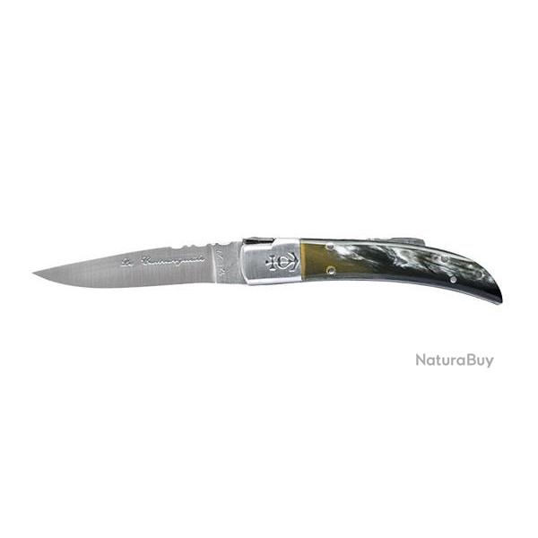 Couteau pliant Camarguais Camarguais N�12 Trident soud� manche en Corne
