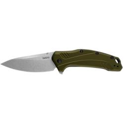 Couteau pliant Kershaw Link Olive