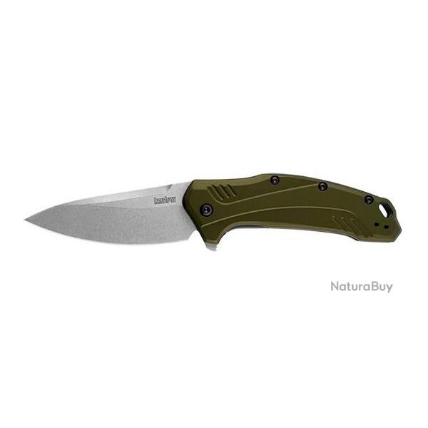 Couteau pliant Kershaw Link Olive