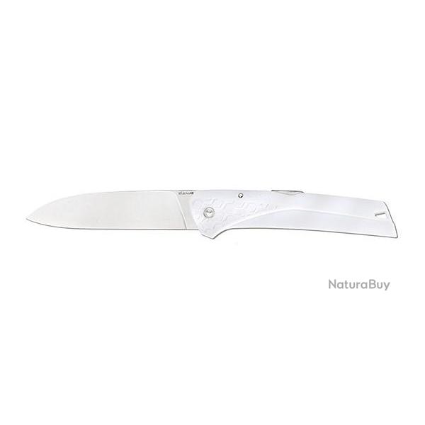 Couteau pliant Florinox Kiana blanc lame Lisse