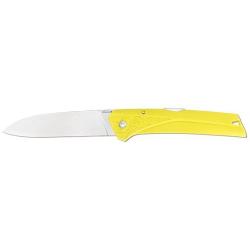 Couteau pliant Florinox Kiana jaune lame Lisse