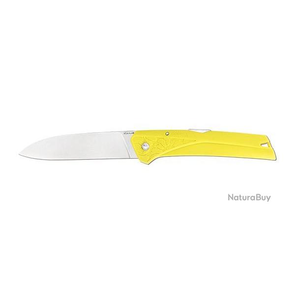 Couteau pliant Florinox Kiana jaune lame Lisse