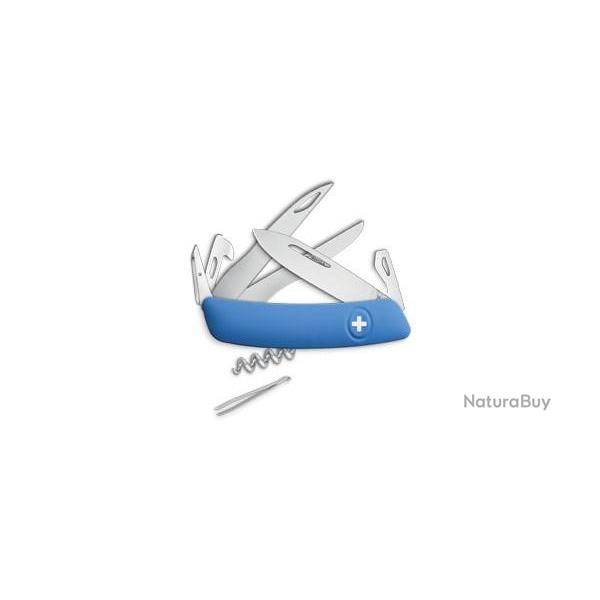 Couteau suisse Swiza D07 Scissors, bleu