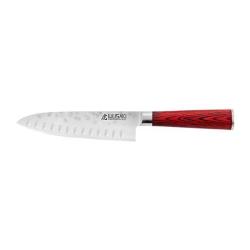 Couteau Japonais Santoku Wusaki Pakka - Couteau Santoku