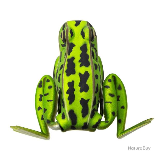 Leurre Souple Lunkerhunt Popping Frog 5,7cm Green Tea