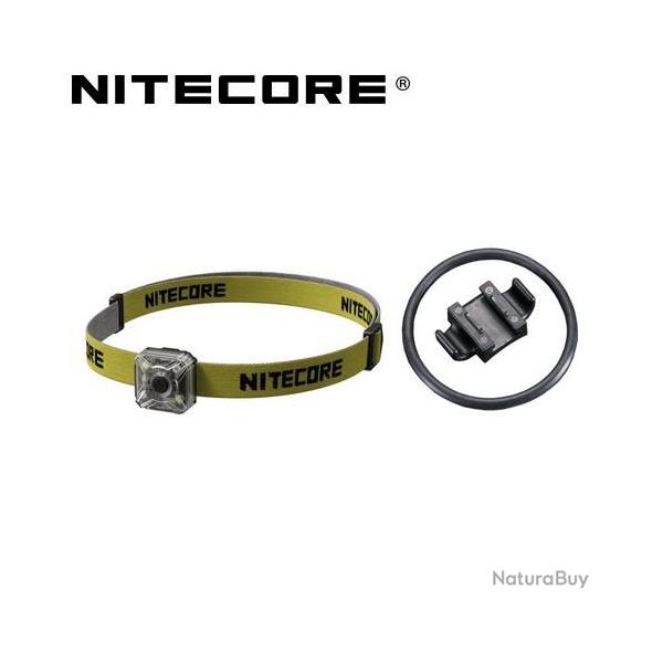 Lampe Frontale Nitecore NU05V2 KIT - 40 Lumens rechargeable + lumi�re rouge