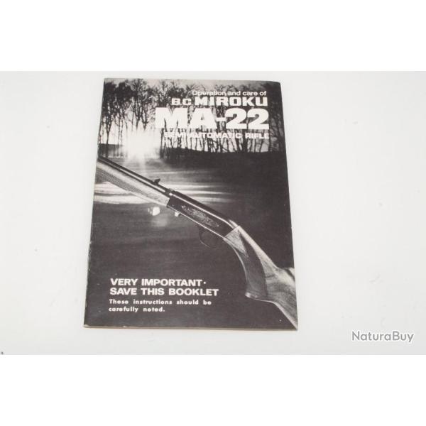MIROKU MA-22: manuel