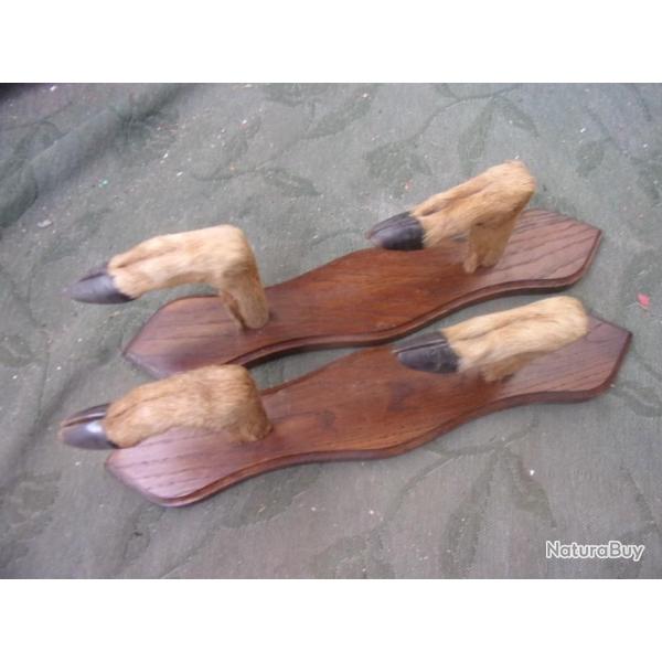 porte-fusil / ratelier pour 2 armes