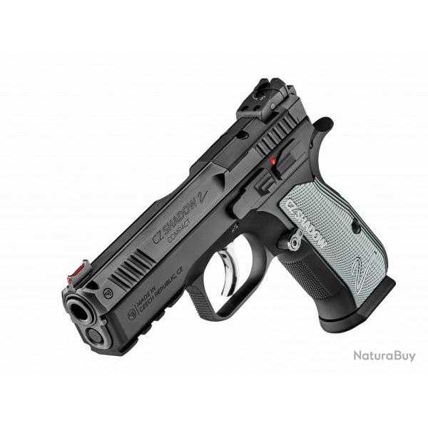 Pistolet CZ Shadow 2 Compact optic ready calibre 9x19