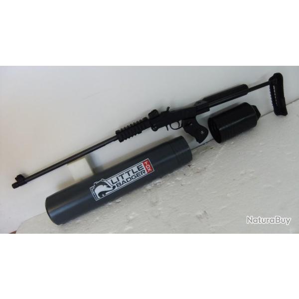 Chiappa Little Badger Xtreme, lot Poign�e montage rapide et Support de silencieux