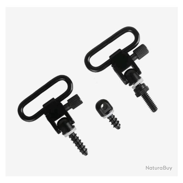 ANNEAUX AMOVIBLE GRENADI�RES AVEC 3 VIS NEUF passage bretelle 2,7 cm