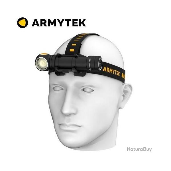Lampe Frontale Armytek Wizard C2 PRO MAX Magnet USB 3720 Lumens - rechargeable en USB (WARM)