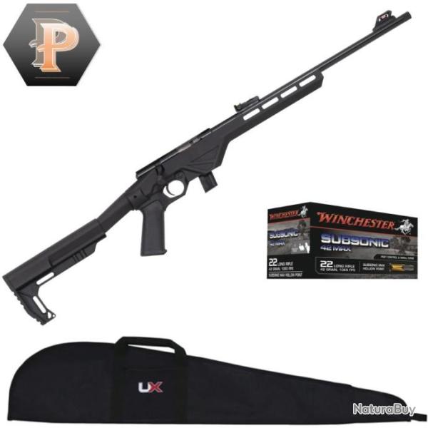 Carabine Citadel Trakr Cal.22LR + 50 Munitions + Fourreau