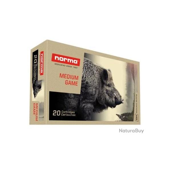 Munitions NORMA 300 Win. Mag. 11.7g - 180 grains pointe plastique par 60