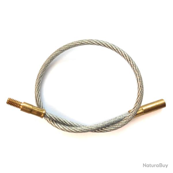 Baguette de nettoyage souple gaine - embouts 8-32 - 25cm