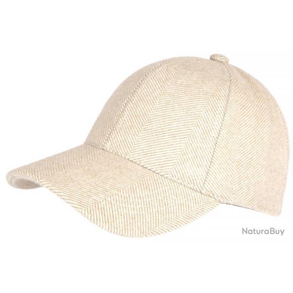 Casquette Baseball Laine Beige Feutre Mode Classe Neyva Taille unique Beige