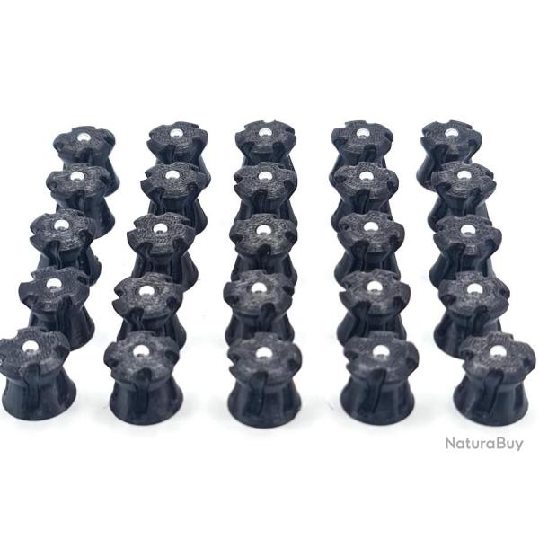 10 Ogives Impactor blind� pour 8 et 9 mm PAK embout 20mm