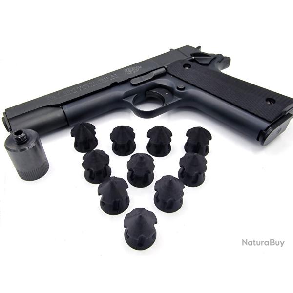 30 Ogives Devastator cal. 8 et 9mm PAK pour embout 20mm