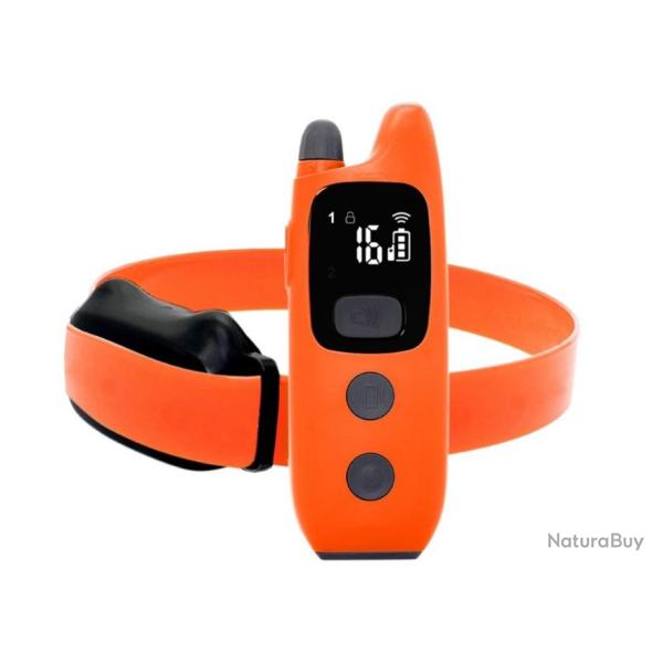 PROHUNT COLLIER DE DRESSAGE POUR CHIEN 600M + COLLIER SUPPLEMENTAIRE