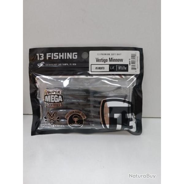 !! Leurre 13 Fishing VERTIGO MINNOW 4" !! COLORIS : MOJITO