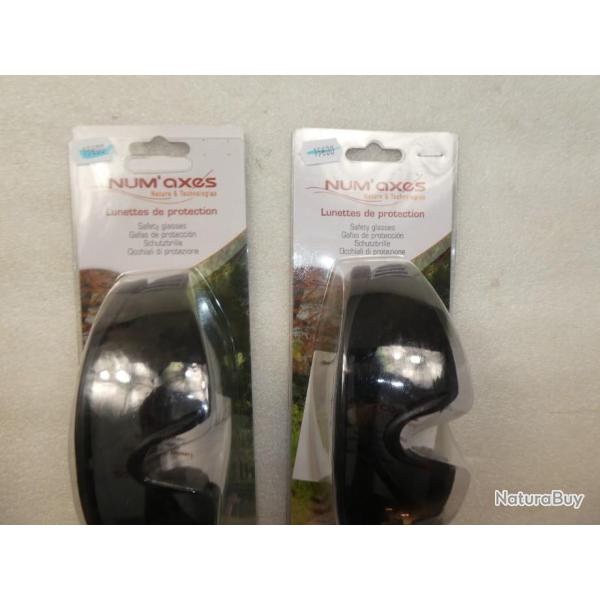 lot de 2 paires de lunettes de protection