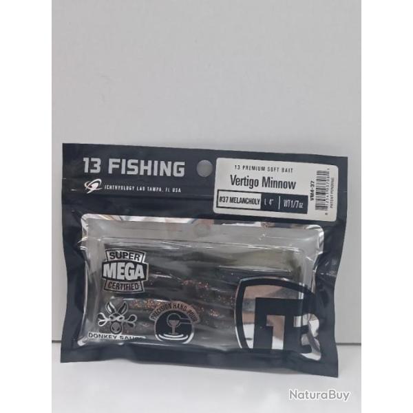 !! Leurre 13 Fishing VERTIGO MINNOW 4" !! COLORIS : MELANCHOLY
