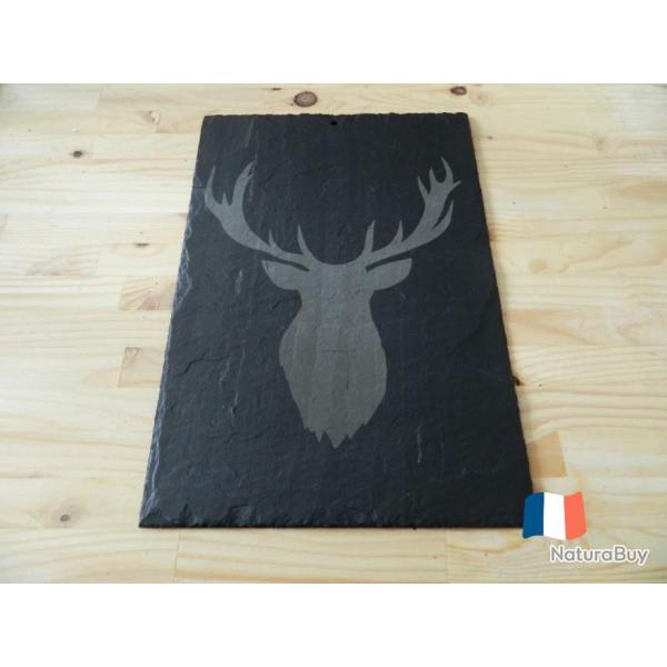 Ardoise d�corative - t�te de cerf