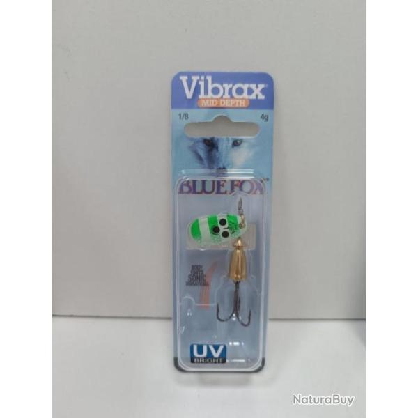 !! Cuill�re VIBRAX BLUE FOX UV 1 !! COLORIS : FRWSU