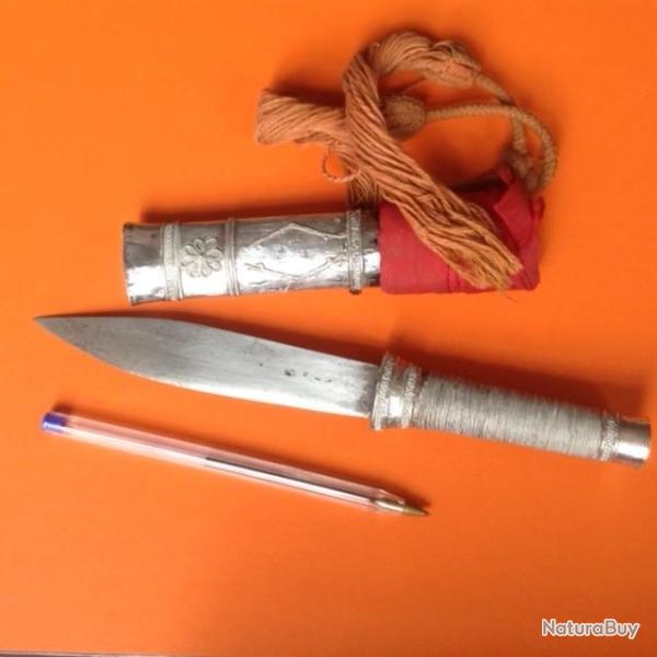 Poignard Indochinois en argent