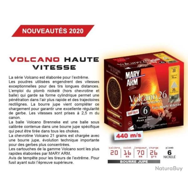 MARY ARM VOLCANO 26GR 20/70 N�6