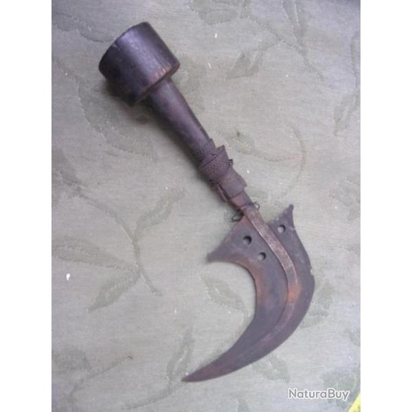 Arme de Jet couteau faucille Mangbetu  38,5  cm